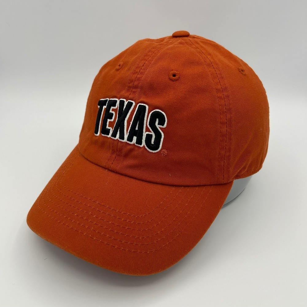 Texas Longhorns Hat Captivating Headgear Unisex OSFA Burnt Orange Cotton Sporty